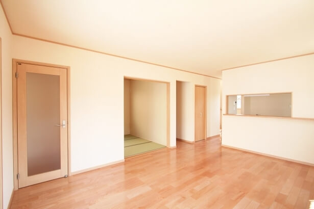 リノベーションされた部屋